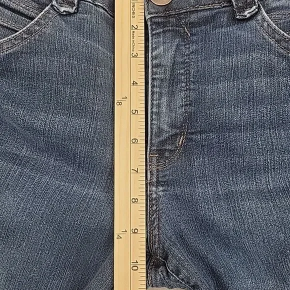 Democracy 'Ab'solution Womens Jeans Size 12 Tapered Leg Stretch Waist 34x30 - Picture 10 of 12